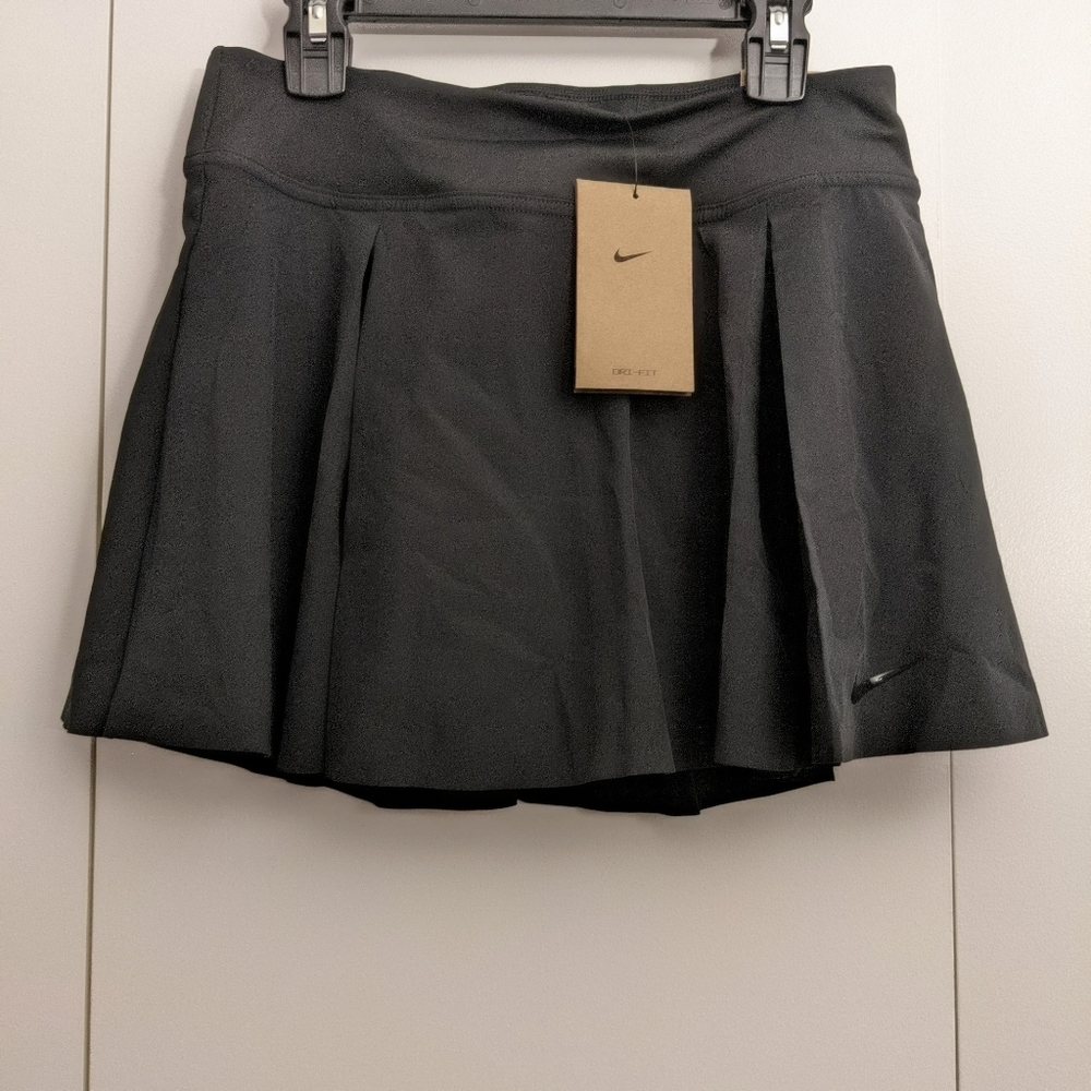NWT Nike Women's Tennis Skirt, Black | Dri-Fit Move to Zero